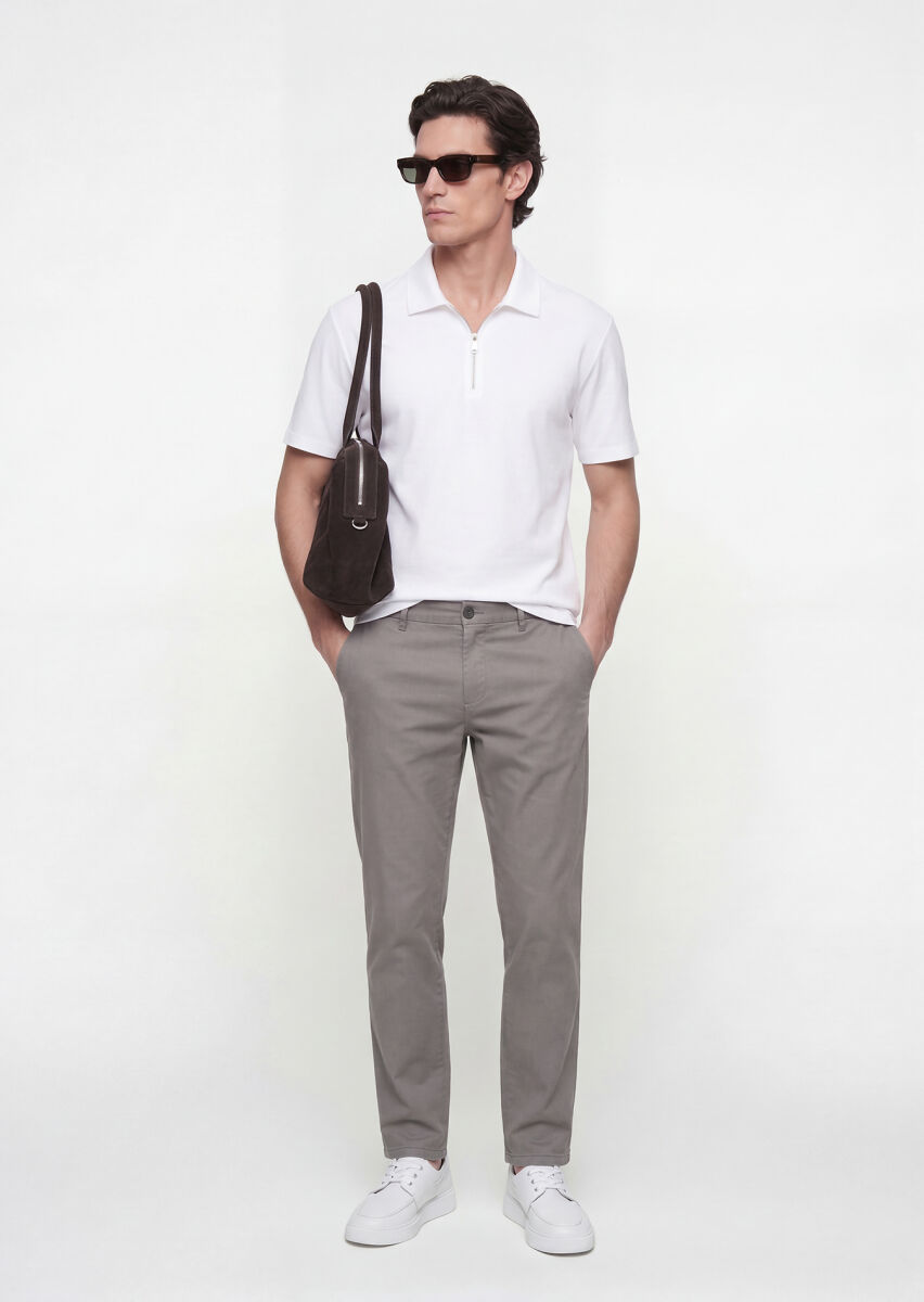 White Plain T-Shirt - 3