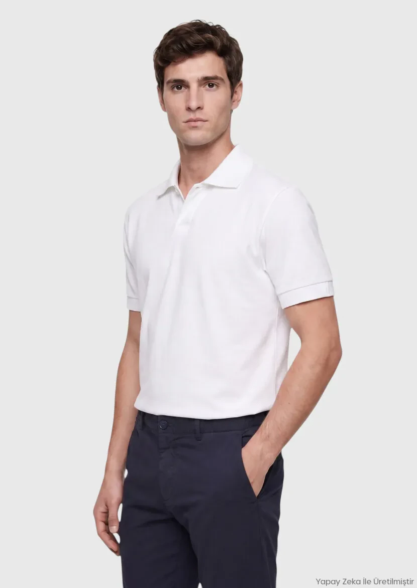 White Plain T-Shirt - RAMSEY