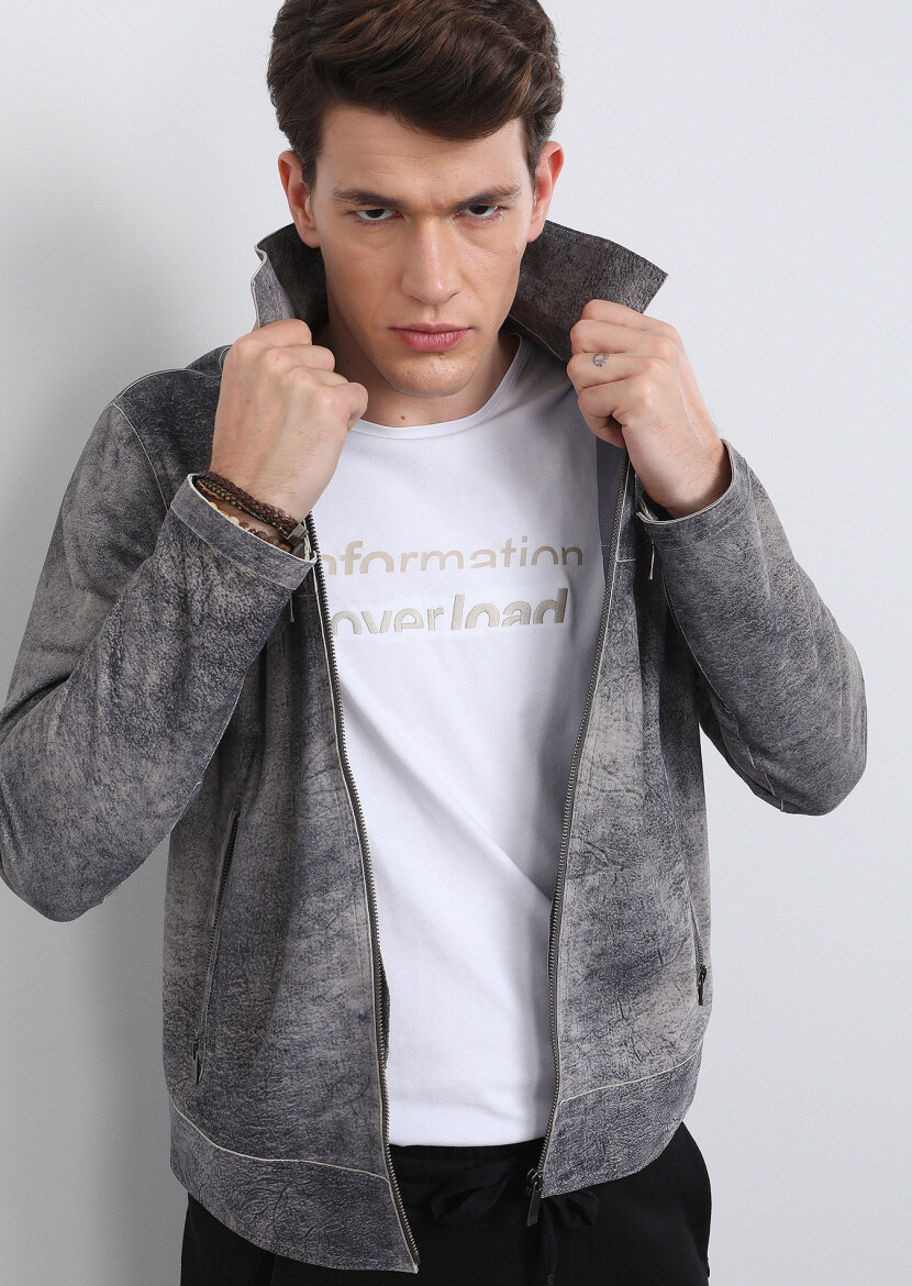 White Printed 100% Cotton T-Shirt - 2