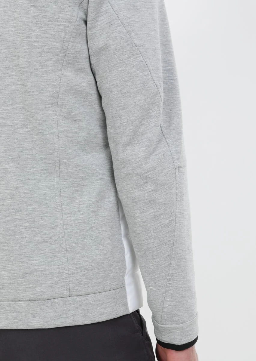 White Puffer Weaving Coat - 6