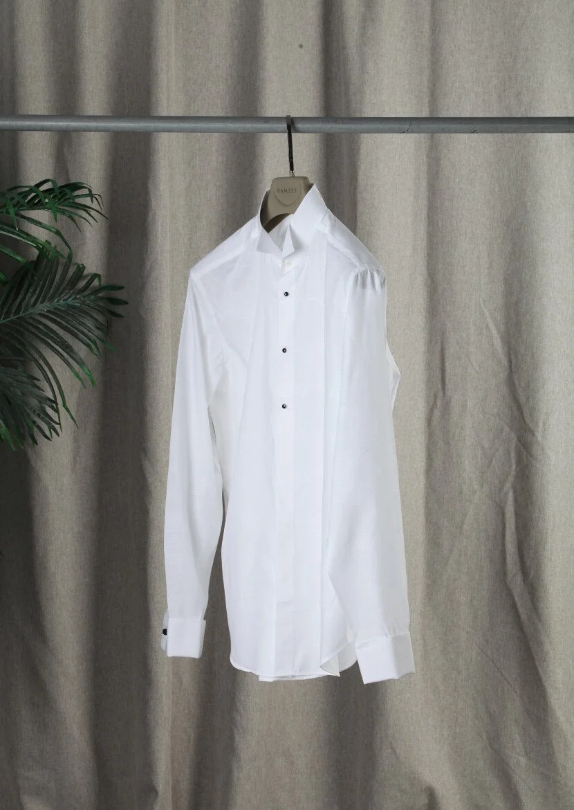 White Tuxedo Shirts - 2