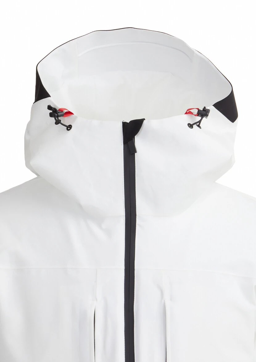 White Weaving Coat 