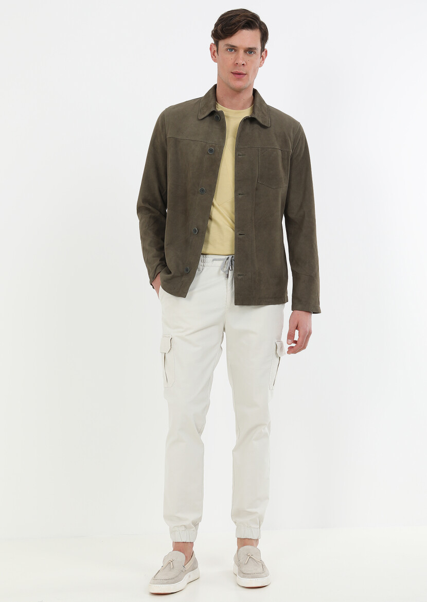 Yellow Printed Crew Neck Cotton Blended T-Shirt - 5