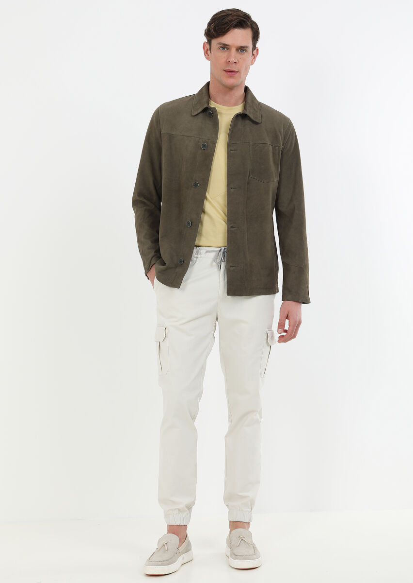 Yellow Printed Crew Neck Cotton Blended T-Shirt - 5